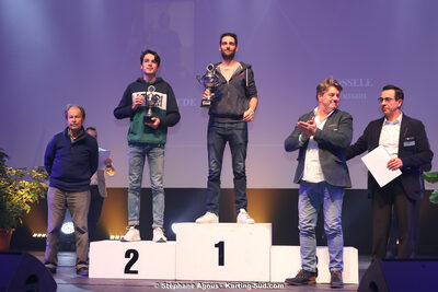 Didier SIRGUE, Jean VEYRIES, Robert GROUILLARD — 12/01/2020 : Remise des Prix 2019 du Comité Automobile Occitanie Pyrénées (photos Stéphane Agnus) 2020 — karting