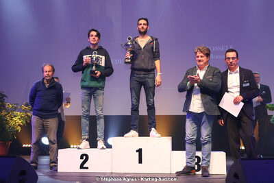 Didier SIRGUE, Jean VEYRIES, Robert GROUILLARD — 12/01/2020 : Remise des Prix 2019 du Comité Automobile Occitanie Pyrénées (photos Stéphane Agnus) 2020 — karting