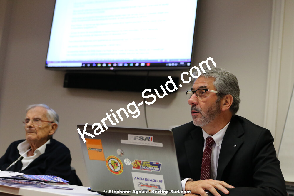 André DIVIES, Michel VERGNES — 12/01/2020 : Remise des Prix 2019 du Comité Automobile Occitanie Pyrénées (photos Stéphane Agnus) 2020 — karting