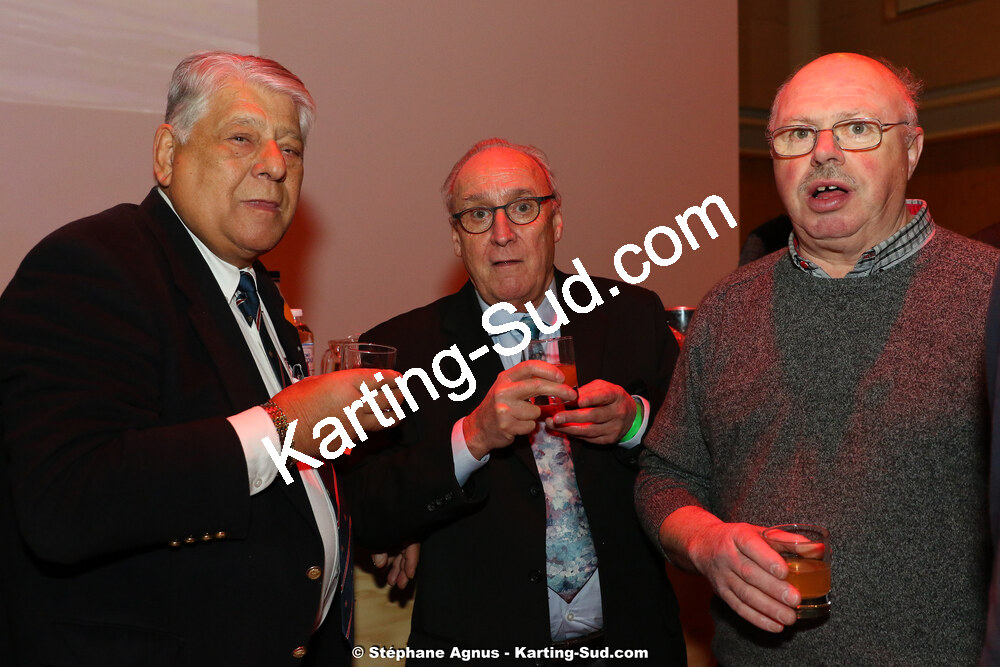 Jean-Claude QUEAU, Jean-Jacques MIO-BERTOLO, Patrice AGNUS — 12/01/2020 : Remise des Prix 2019 du Comité Automobile Occitanie Pyrénées (photos Stéphane Agnus) 2020 — karting