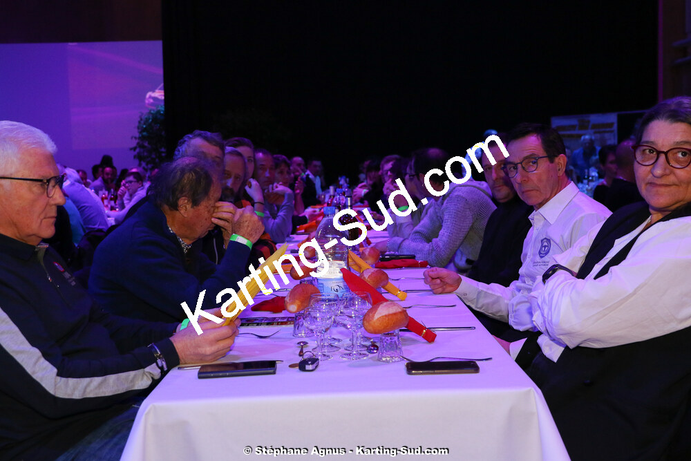 Bernard NAVARRO, Jean VEYRIES, Patricia FARGUES — 12/01/2020 : Remise des Prix 2019 du Comité Automobile Occitanie Pyrénées (photos Stéphane Agnus) 2020 — karting