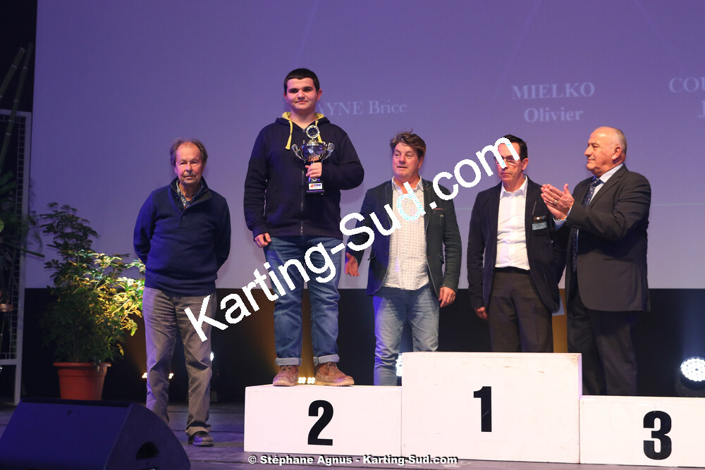 Didier SIRGUE, Jean VEYRIES, Robert GROUILLARD — 12/01/2020 : Remise des Prix 2019 du Comité Automobile Occitanie Pyrénées (photos Stéphane Agnus) 2020 — karting
