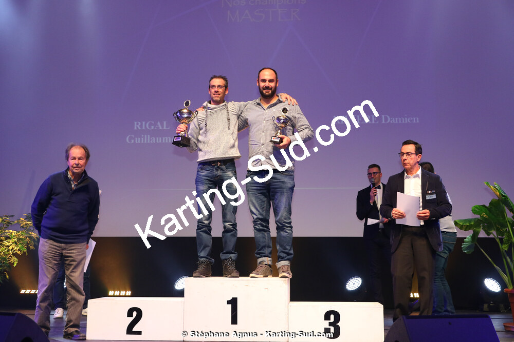 Jean VEYRIES, Micky FRAGALE, Robert GROUILLARD — 12/01/2020 : Remise des Prix 2019 du Comité Automobile Occitanie Pyrénées (photos Stéphane Agnus) 2020 — karting