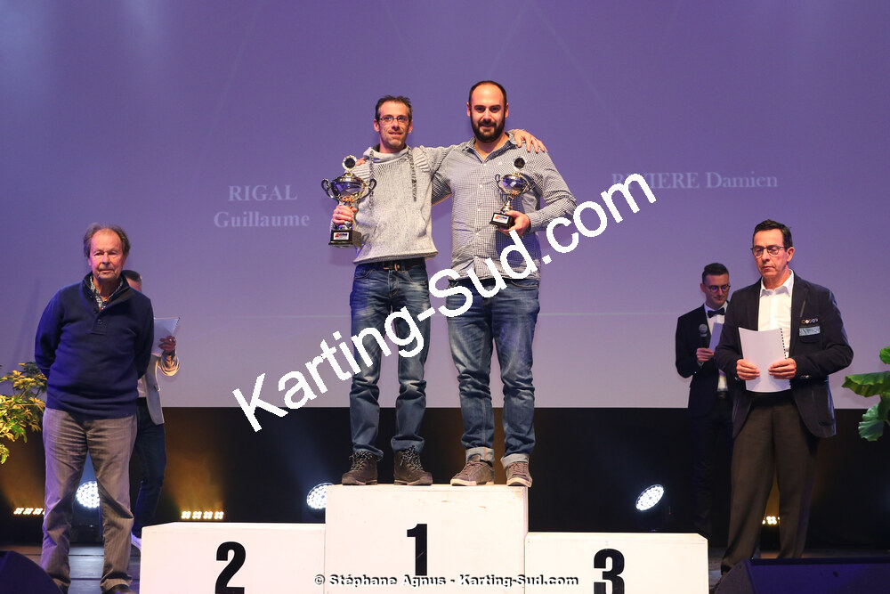 Jean VEYRIES, Micky FRAGALE, Robert GROUILLARD — 12/01/2020 : Remise des Prix 2019 du Comité Automobile Occitanie Pyrénées (photos Stéphane Agnus) 2020 — karting