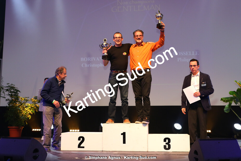 Christophe BORIVANT, Jean VEYRIES, Robert GROUILLARD — 12/01/2020 : Remise des Prix 2019 du Comité Automobile Occitanie Pyrénées (photos Stéphane Agnus) 2020 — karting