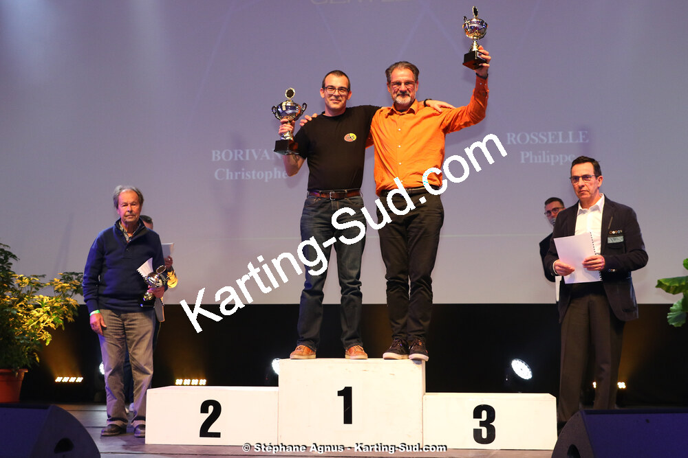 Christophe BORIVANT, Jean VEYRIES, Robert GROUILLARD — 12/01/2020 : Remise des Prix 2019 du Comité Automobile Occitanie Pyrénées (photos Stéphane Agnus) 2020 — karting
