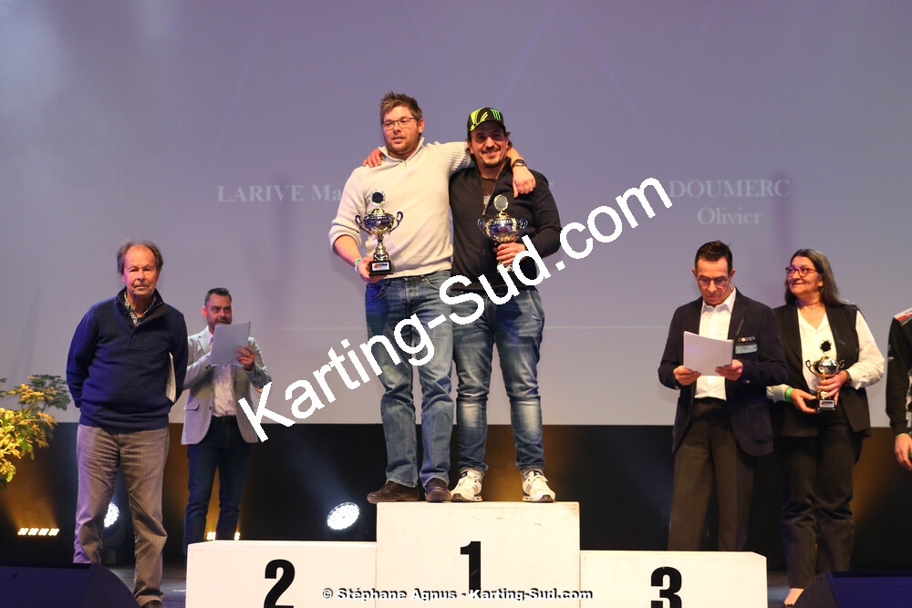 Jean VEYRIES, Patricia FARGUES, Robert GROUILLARD — 12/01/2020 : Remise des Prix 2019 du Comité Automobile Occitanie Pyrénées (photos Stéphane Agnus) 2020 — karting