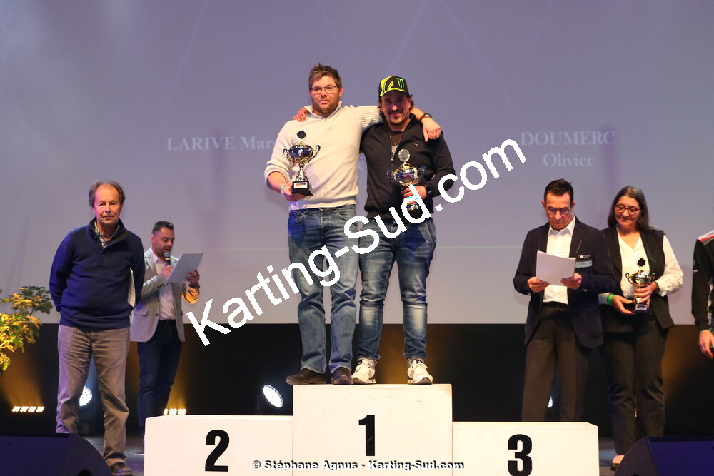 Jean VEYRIES, Patricia FARGUES, Robert GROUILLARD — 12/01/2020 : Remise des Prix 2019 du Comité Automobile Occitanie Pyrénées (photos Stéphane Agnus) 2020 — karting