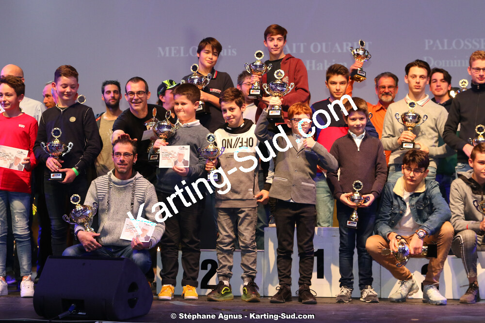 Andy ESTRE, Christophe BORIVANT, Enzo LACREUSE et 4 autres — 12/01/2020 : Remise des Prix 2019 du Comité Automobile Occitanie Pyrénées (photos Stéphane Agnus) 2020 — karting