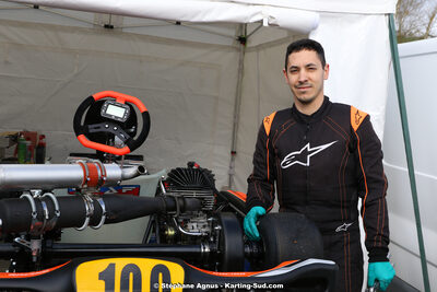 Fabien CHAINE — 07 & 08/03/2020 : 1ère manche du Championnat du Sud 2020 à Muret (photos Stéphane Agnus) 2020 — karting