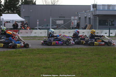 07 & 08/03/2020 : 1ère manche du Championnat du Sud 2020 à Muret (photos Stéphane Agnus) 2020 — karting