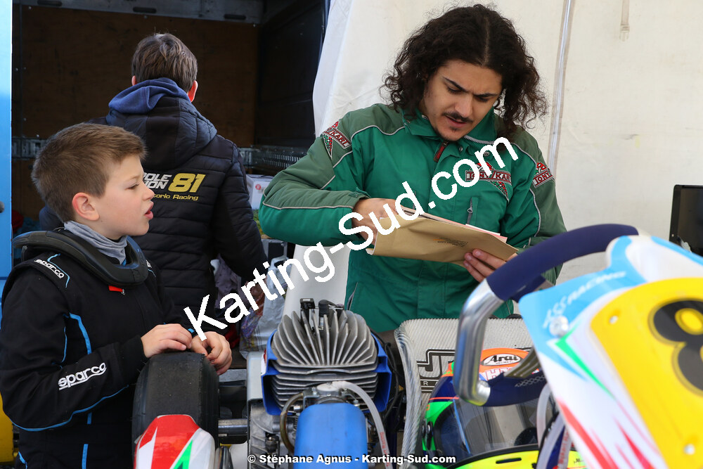 Andréa SUAU — 07 & 08/03/2020 : 1ère manche du Championnat du Sud 2020 à Muret (photos Stéphane Agnus) 2020 — karting
