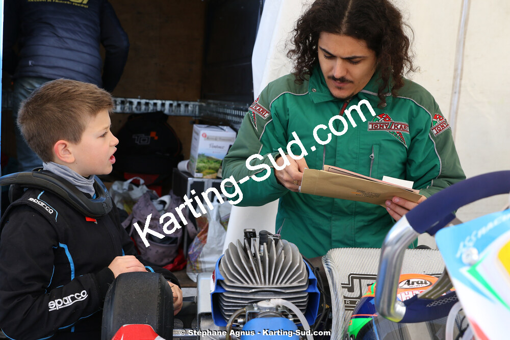 Andréa SUAU — 07 & 08/03/2020 : 1ère manche du Championnat du Sud 2020 à Muret (photos Stéphane Agnus) 2020 — karting