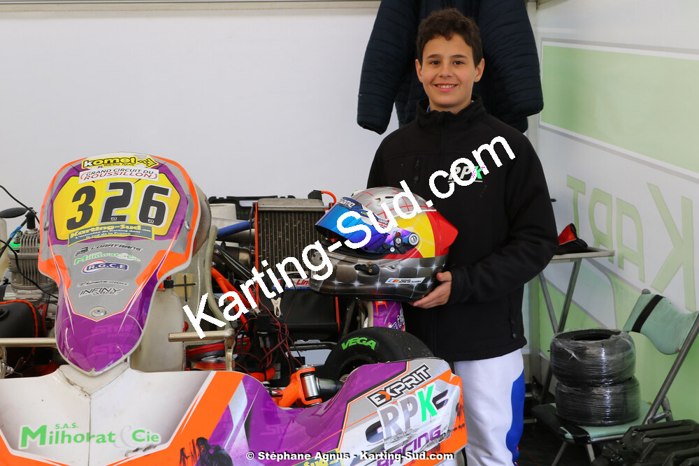 Raphaël DUPIN DE OLIVEIRA — 07 & 08/03/2020 : 1ère manche du Championnat du Sud 2020 à Muret (photos Stéphane Agnus) 2020 — karting