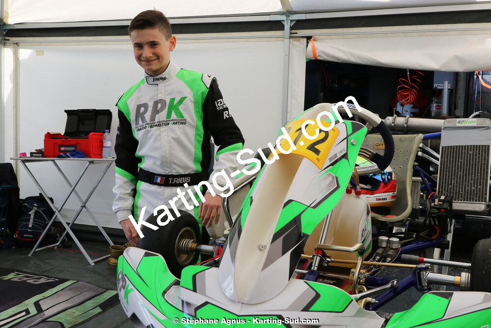 Tom RIBIS — 07 & 08/03/2020 : 1ère manche du Championnat du Sud 2020 à Muret (photos Stéphane Agnus) 2020 — karting