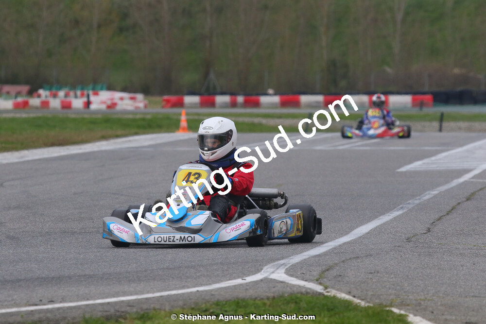07 & 08/03/2020 : 1ère manche du Championnat du Sud 2020 à Muret (photos Stéphane Agnus) 2020 — karting