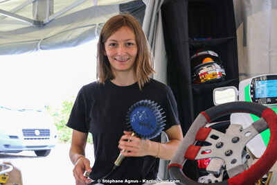 Doriane PIN — 29 & 30/08/2020 : 2ème manche du Championnat du Sud 2020 à Belmont sur Rance (photos Stéphane Agnus) 2020 — karting