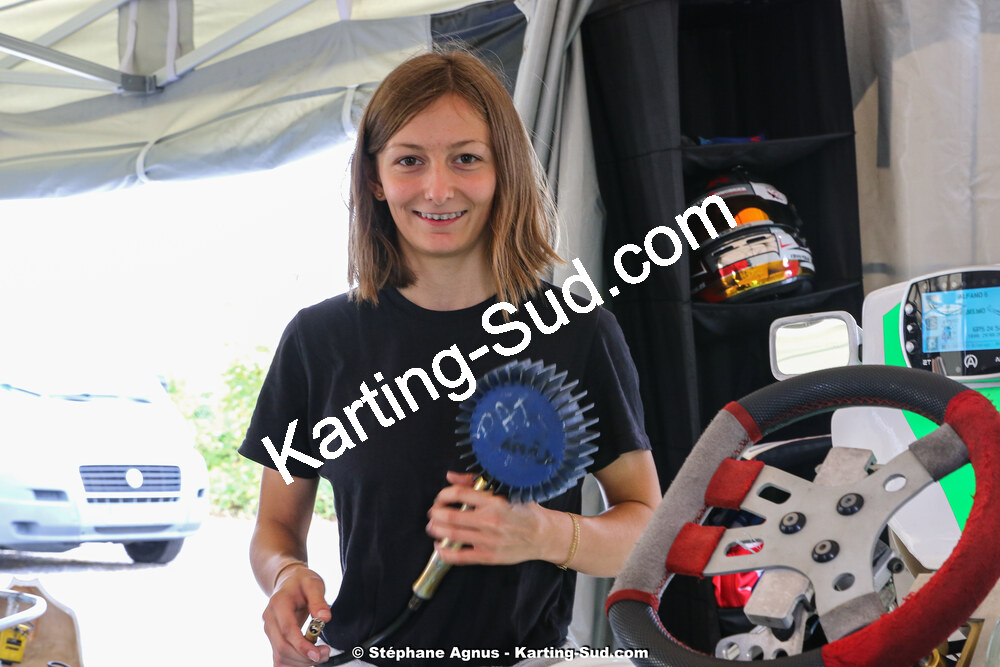 Doriane PIN — 29 & 30/08/2020 : 2ème manche du Championnat du Sud 2020 à Belmont sur Rance (photos Stéphane Agnus) 2020 — karting