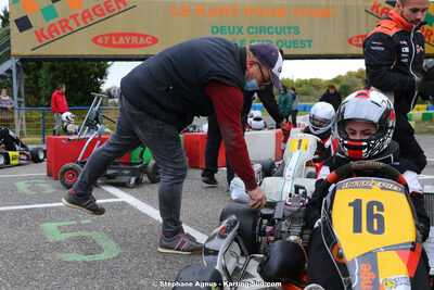 11/10/2020 : 3ème manche du Trophée Nouvelle Aquitaine UFOLEP à Layrac (photos Stéphane Agnus) 2020 — karting