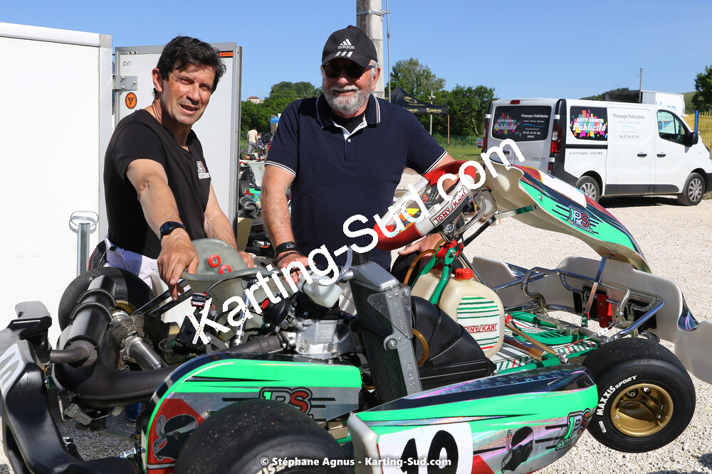 Jacques REFLOCH, Michel FEVRES — 08/05/2021 : Journée roulage UFOLEP à Layrac (photos Stéphane Agnus) 2021 — karting