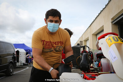 Olivier VERCELLONE — 22 & 23/05/2021 : 1ère manche du Championnat du Sud à Aigues-Vives (photos Stéphane Agnus) 2021 — karting