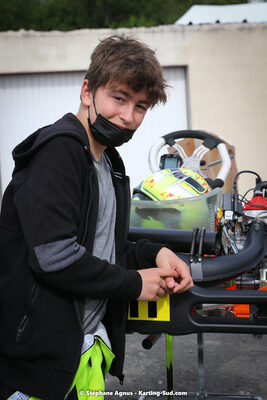 Quentin PAGES — 22 & 23/05/2021 : 1ère manche du Championnat du Sud à Aigues-Vives (photos Stéphane Agnus) 2021 — karting