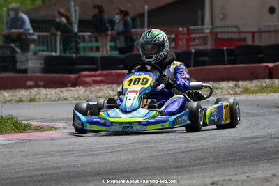22 & 23/05/2021 : 1ère manche du Championnat du Sud à Aigues-Vives (photos Stéphane Agnus) 2021 — karting
