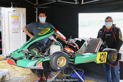 22 & 23/05/2021 : 1ère manche du Championnat du Sud à Aigues-Vives (photos Stéphane Agnus) 2021 — karting