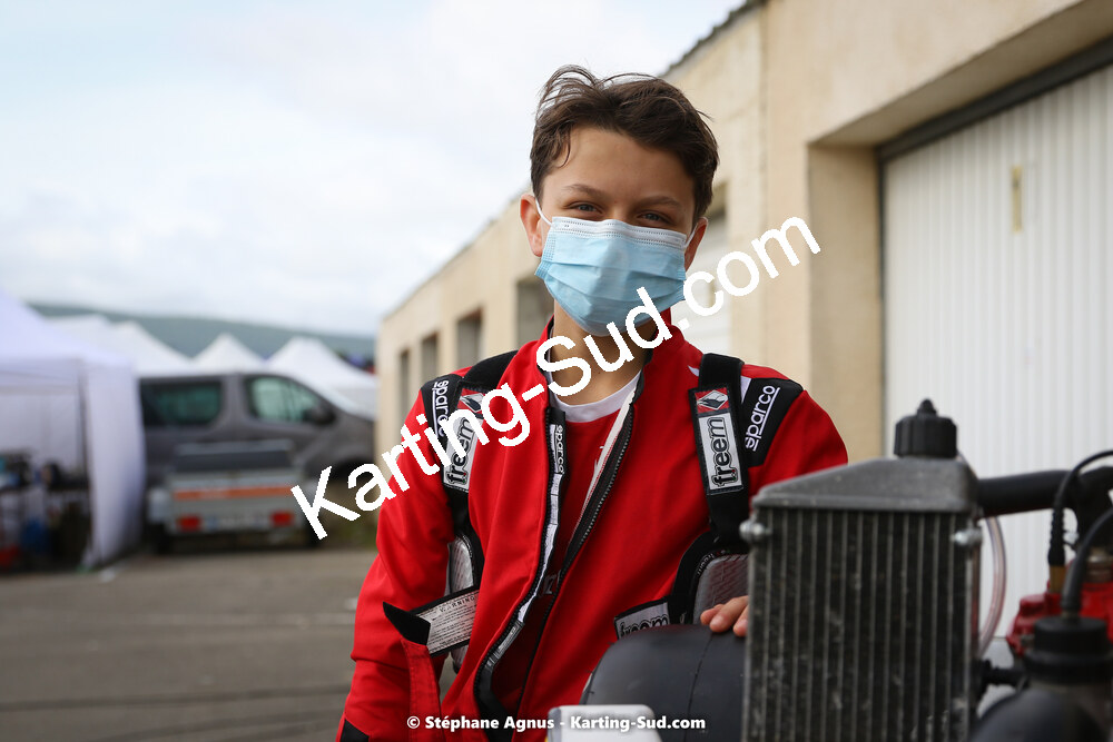 Alessandro VERCELLONE — 22 & 23/05/2021 : 1ère manche du Championnat du Sud à Aigues-Vives (photos Stéphane Agnus) 2021 — karting
