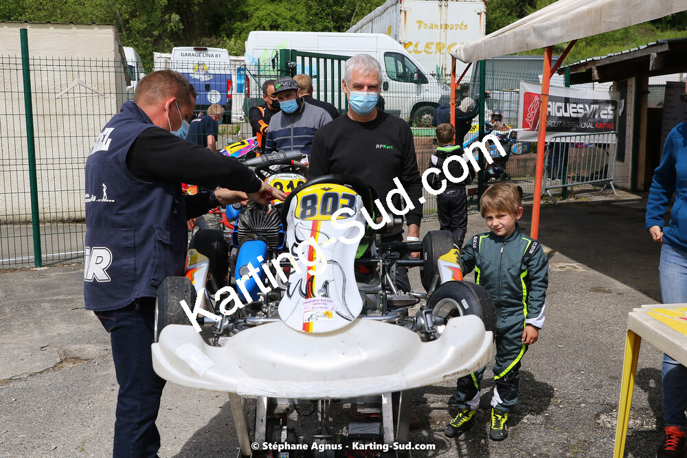 22 & 23/05/2021 : 1ère manche du Championnat du Sud à Aigues-Vives (photos Stéphane Agnus) 2021 — karting