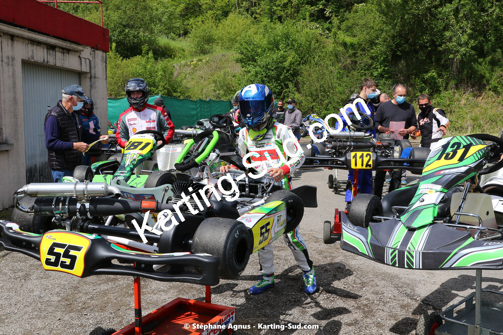22 & 23/05/2021 : 1ère manche du Championnat du Sud à Aigues-Vives (photos Stéphane Agnus) 2021 — karting