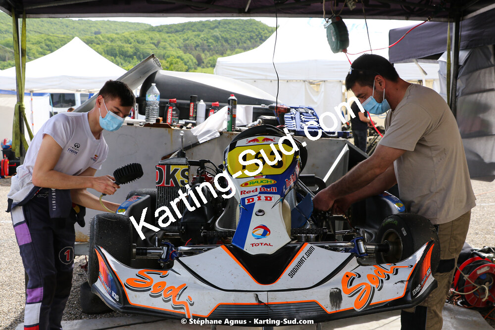 22 & 23/05/2021 : 1ère manche du Championnat du Sud à Aigues-Vives (photos Stéphane Agnus) 2021 — karting