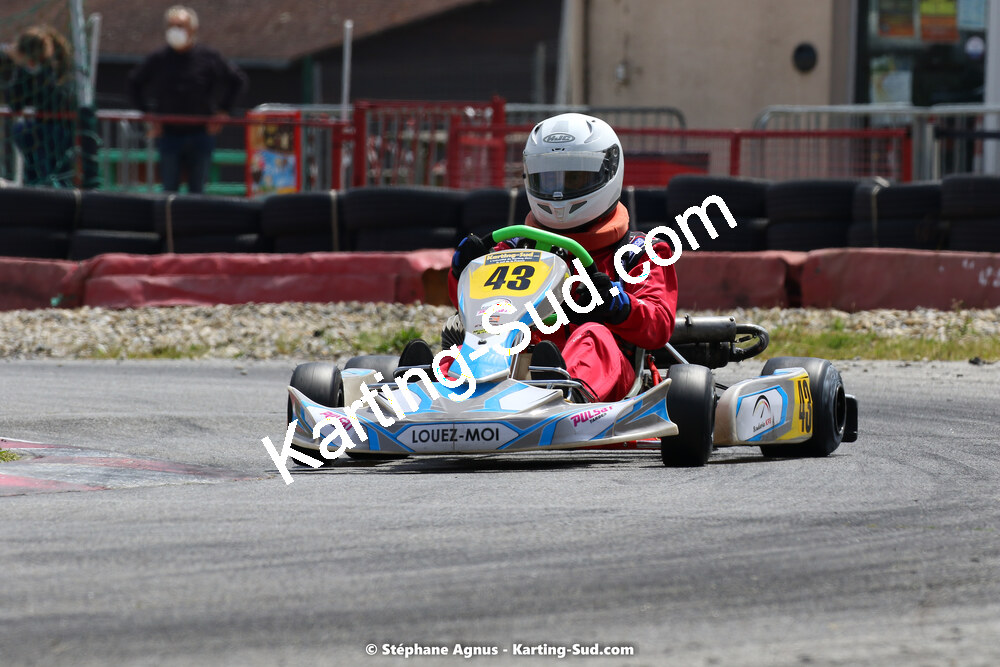 22 & 23/05/2021 : 1ère manche du Championnat du Sud à Aigues-Vives (photos Stéphane Agnus) 2021 — karting