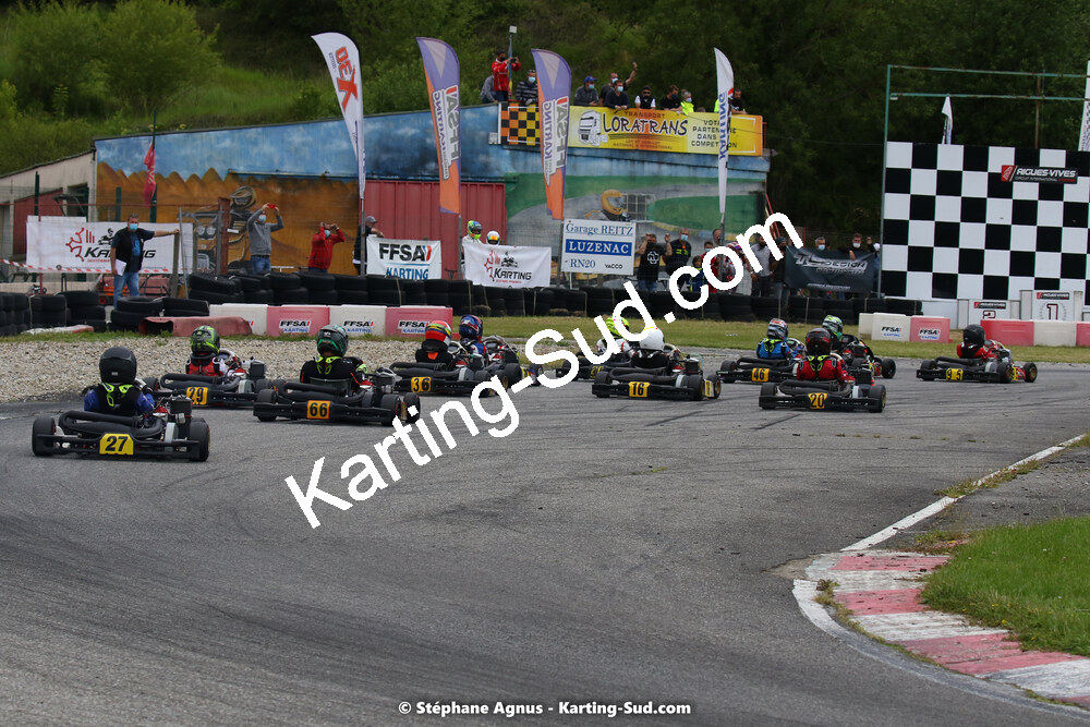 22 & 23/05/2021 : 1ère manche du Championnat du Sud à Aigues-Vives (photos Stéphane Agnus) 2021 — karting