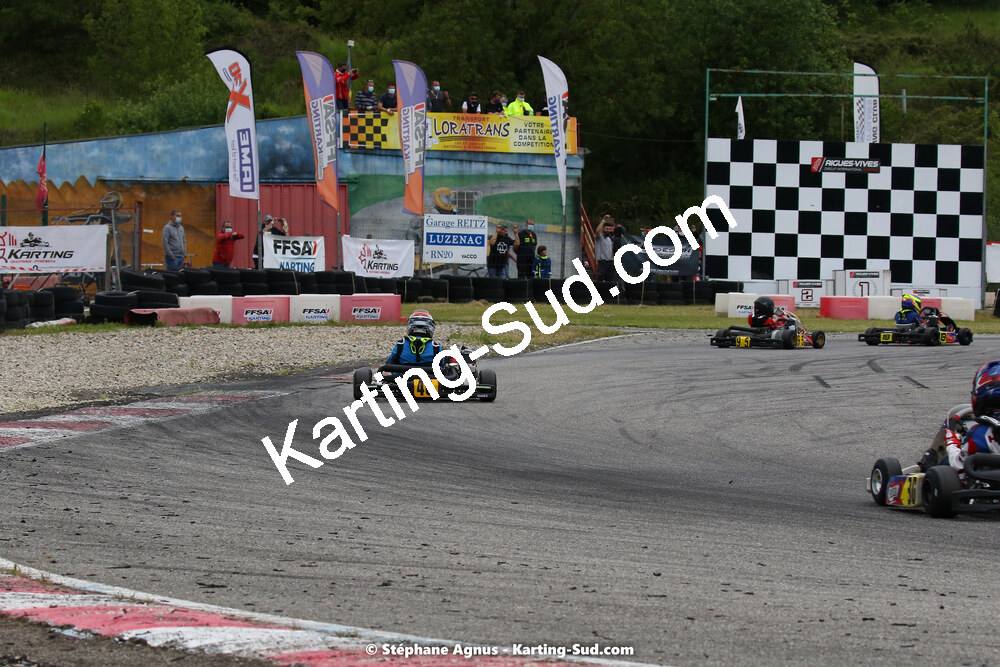 22 & 23/05/2021 : 1ère manche du Championnat du Sud à Aigues-Vives (photos Stéphane Agnus) 2021 — karting