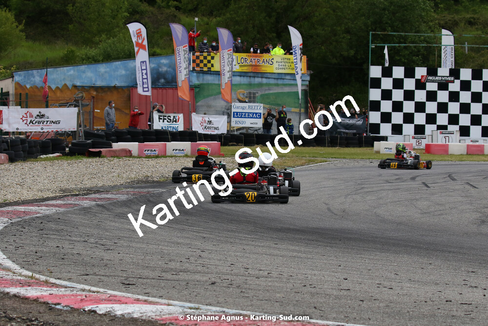 22 & 23/05/2021 : 1ère manche du Championnat du Sud à Aigues-Vives (photos Stéphane Agnus) 2021 — karting