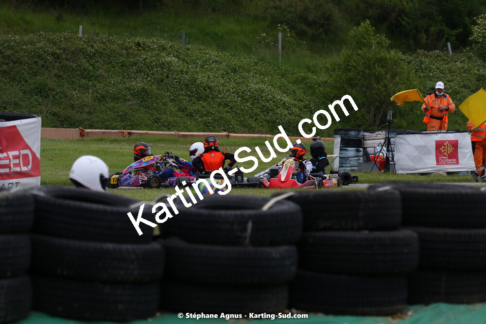 22 & 23/05/2021 : 1ère manche du Championnat du Sud à Aigues-Vives (photos Stéphane Agnus) 2021 — karting