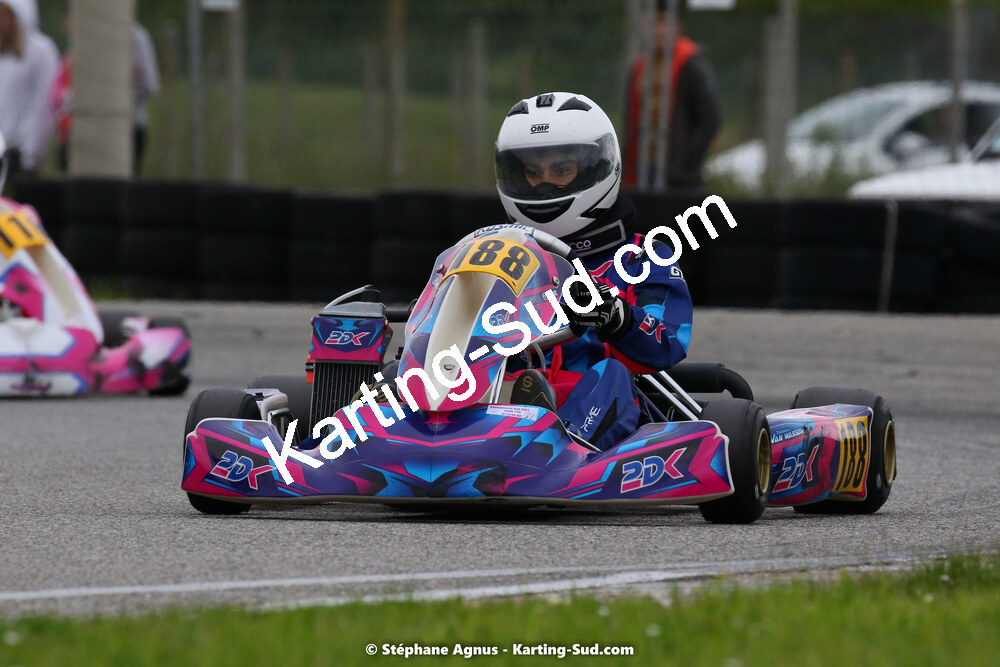 22 & 23/05/2021 : 1ère manche du Championnat du Sud à Aigues-Vives (photos Stéphane Agnus) 2021 — karting