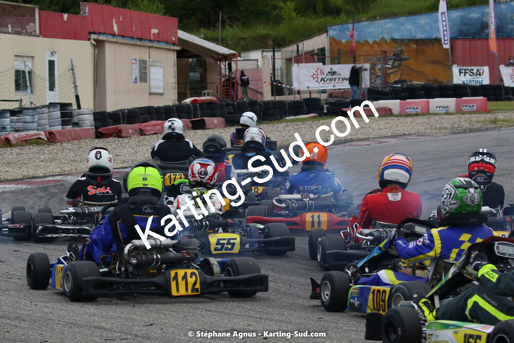 22 & 23/05/2021 : 1ère manche du Championnat du Sud à Aigues-Vives (photos Stéphane Agnus) 2021 — karting