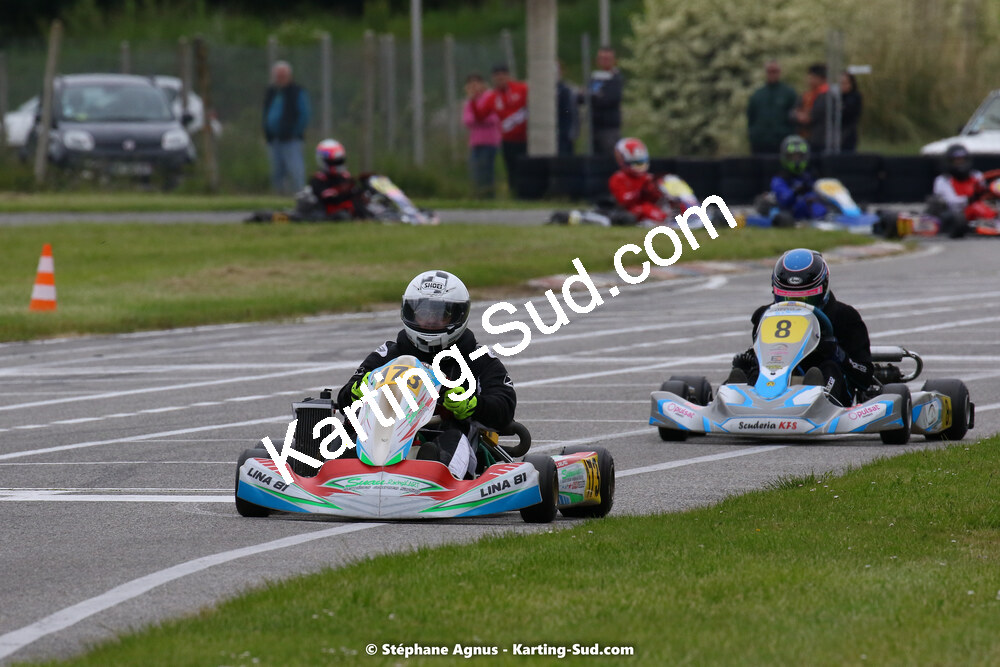 22 & 23/05/2021 : 1ère manche du Championnat du Sud à Aigues-Vives (photos Stéphane Agnus) 2021 — karting