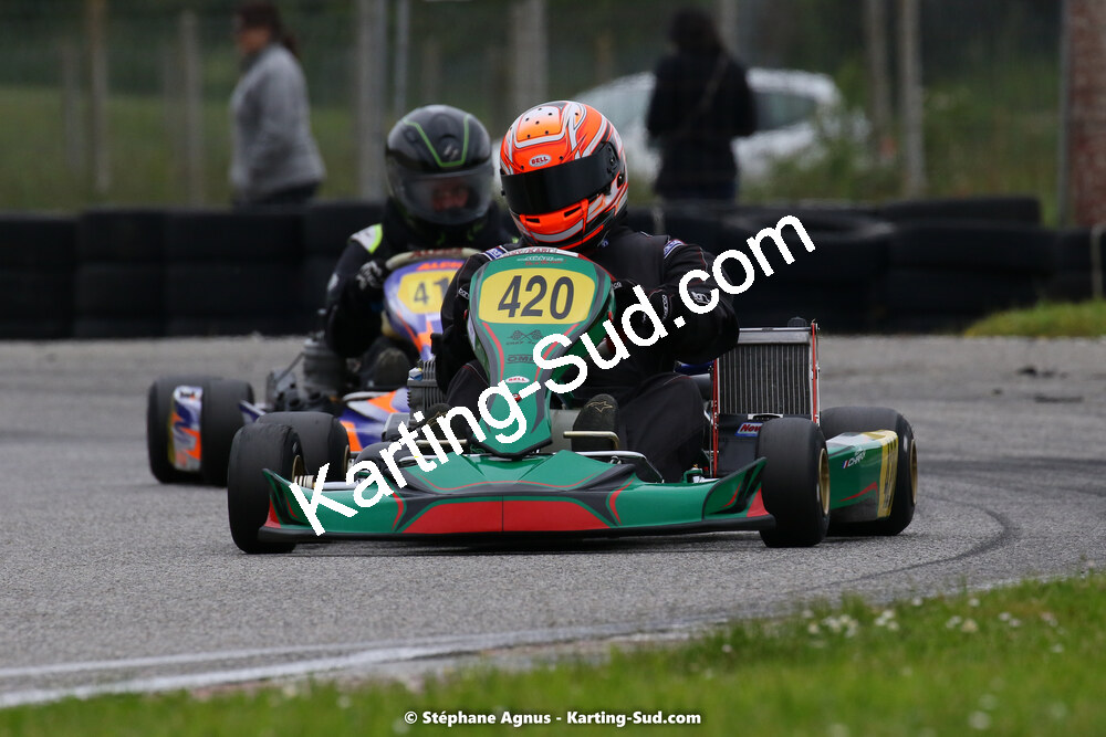22 & 23/05/2021 : 1ère manche du Championnat du Sud à Aigues-Vives (photos Stéphane Agnus) 2021 — karting