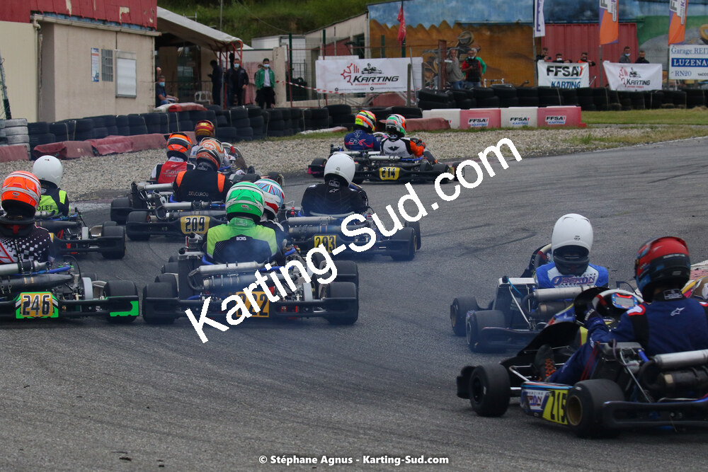 22 & 23/05/2021 : 1ère manche du Championnat du Sud à Aigues-Vives (photos Stéphane Agnus) 2021 — karting