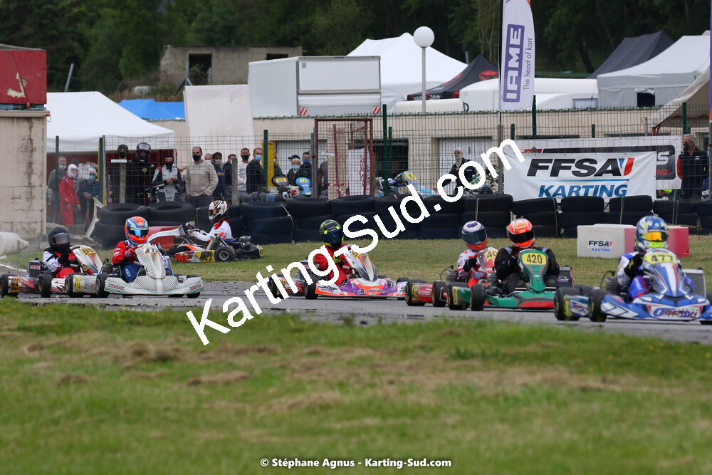 22 & 23/05/2021 : 1ère manche du Championnat du Sud à Aigues-Vives (photos Stéphane Agnus) 2021 — karting