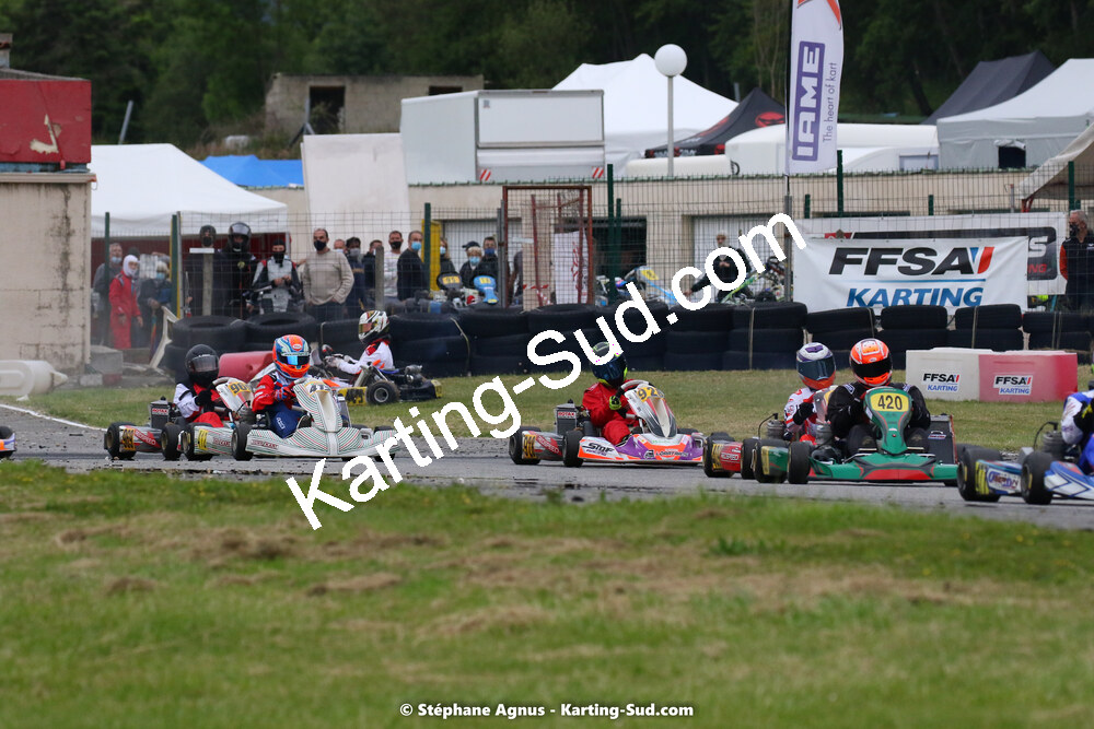 22 & 23/05/2021 : 1ère manche du Championnat du Sud à Aigues-Vives (photos Stéphane Agnus) 2021 — karting