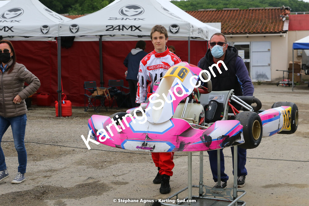 22 & 23/05/2021 : 1ère manche du Championnat du Sud à Aigues-Vives (photos Stéphane Agnus) 2021 — karting