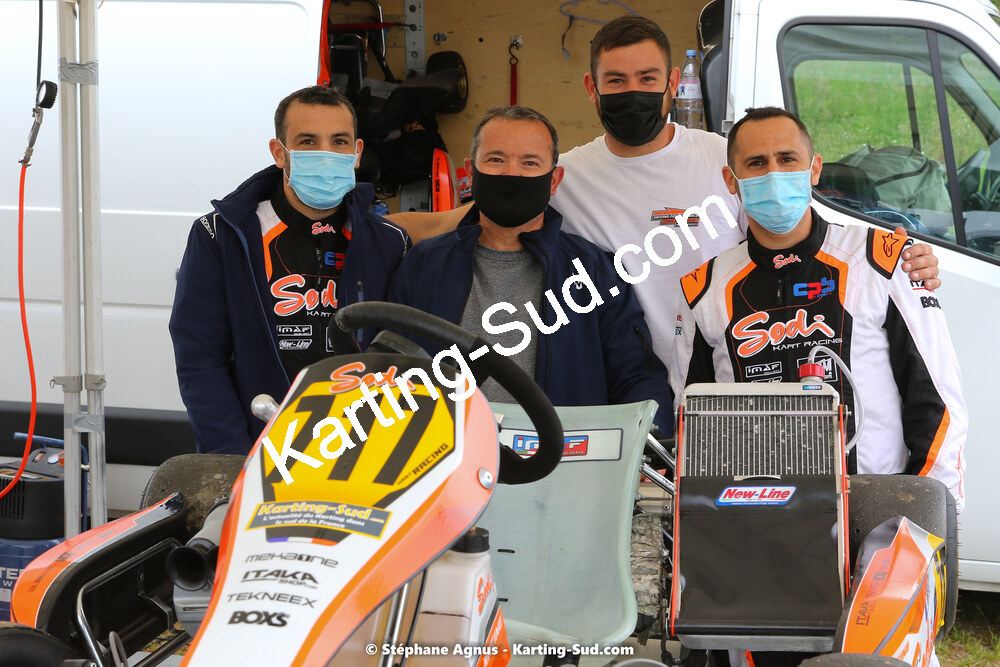 22 & 23/05/2021 : 1ère manche du Championnat du Sud à Aigues-Vives (photos Stéphane Agnus) 2021 — karting