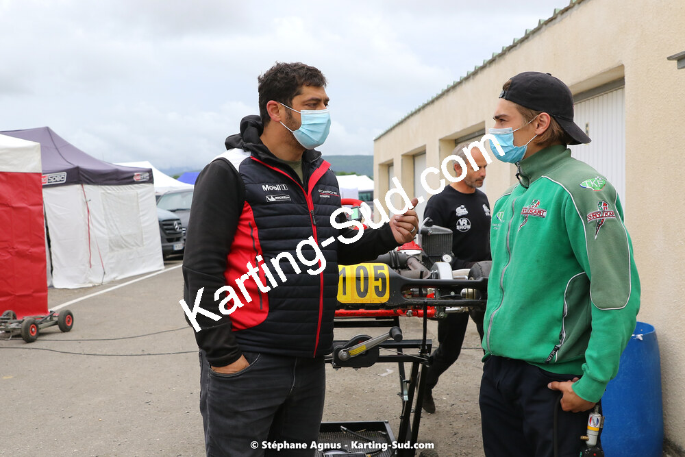 22 & 23/05/2021 : 1ère manche du Championnat du Sud à Aigues-Vives (photos Stéphane Agnus) 2021 — karting