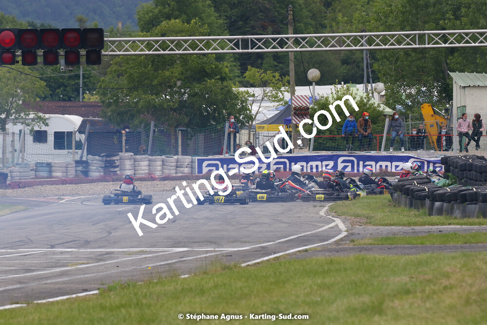 22 & 23/05/2021 : 1ère manche du Championnat du Sud à Aigues-Vives (photos Stéphane Agnus) 2021 — karting
