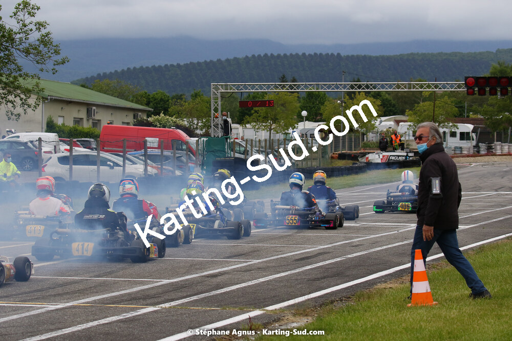 22 & 23/05/2021 : 1ère manche du Championnat du Sud à Aigues-Vives (photos Stéphane Agnus) 2021 — karting