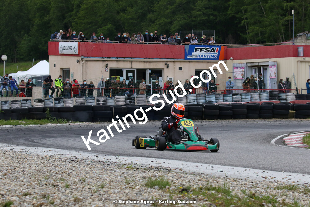 22 & 23/05/2021 : 1ère manche du Championnat du Sud à Aigues-Vives (photos Stéphane Agnus) 2021 — karting